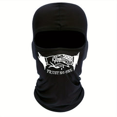 Printed Balaclava Hat Windproof Mask for Outdoor Riding