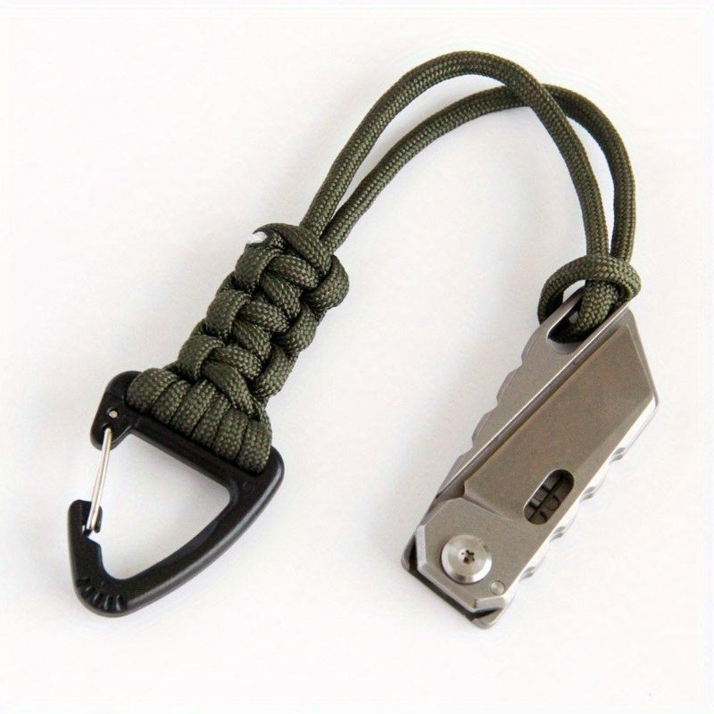 3pcs Triangle Buckle Keychain for Backpack Outdoor Camping Hiking