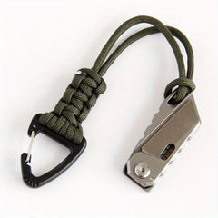 3pcs Triangle Buckle Keychain for Backpack Outdoor Camping Hiking