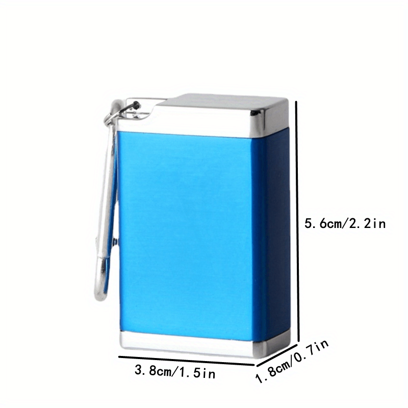 Mini Portable Ashtray Keychain for Outdoor Activities