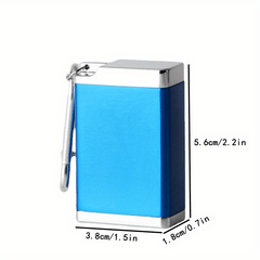 Mini Portable Ashtray Keychain for Outdoor Activities