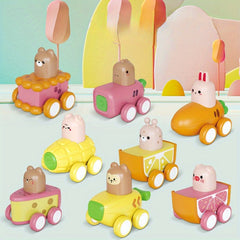 Cartoon Fruit Inertia Car Boys Resistant To Falling Toy