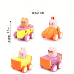 Cartoon Fruit Inertia Car Boys Resistant To Falling Toy