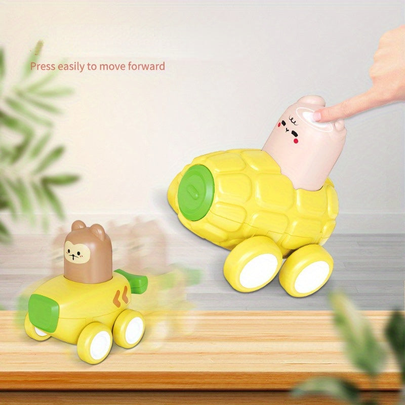 Cartoon Fruit Inertia Car Boys Resistant To Falling Toy