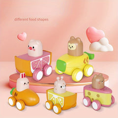 Cartoon Fruit Inertia Car Boys Resistant To Falling Toy