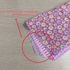 28pcs Cotton Fabric Patchwork DIY Sewing Scrapbooking Craft