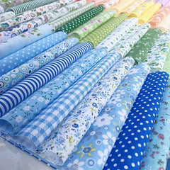 28pcs Cotton Fabric Patchwork DIY Sewing Scrapbooking Craft