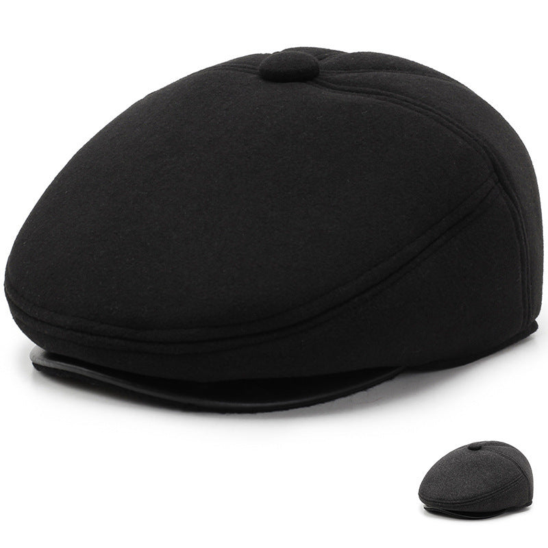 Outdoor Warm Hat Coldproof Ear Protection Cap For Men Middle aged