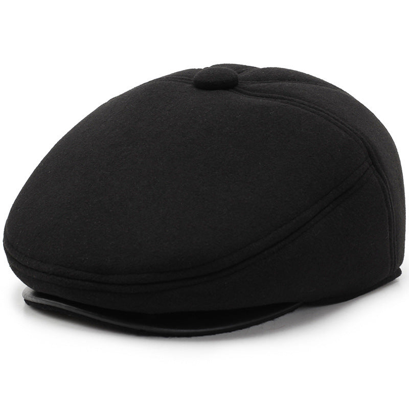Outdoor Warm Hat Coldproof Ear Protection Cap For Men Middle aged