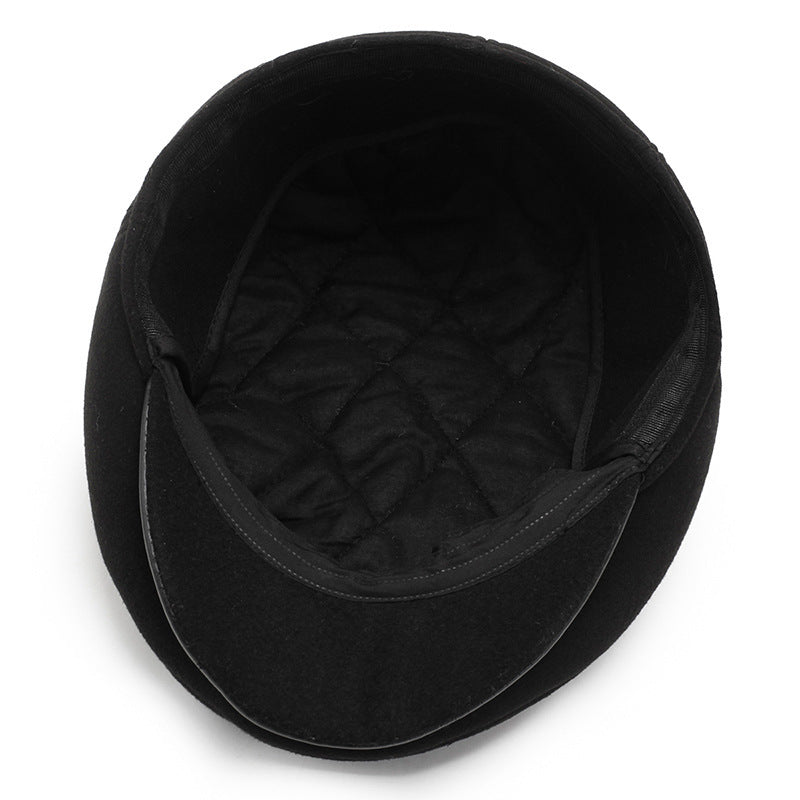 Outdoor Warm Hat Coldproof Ear Protection Cap For Men Middle aged