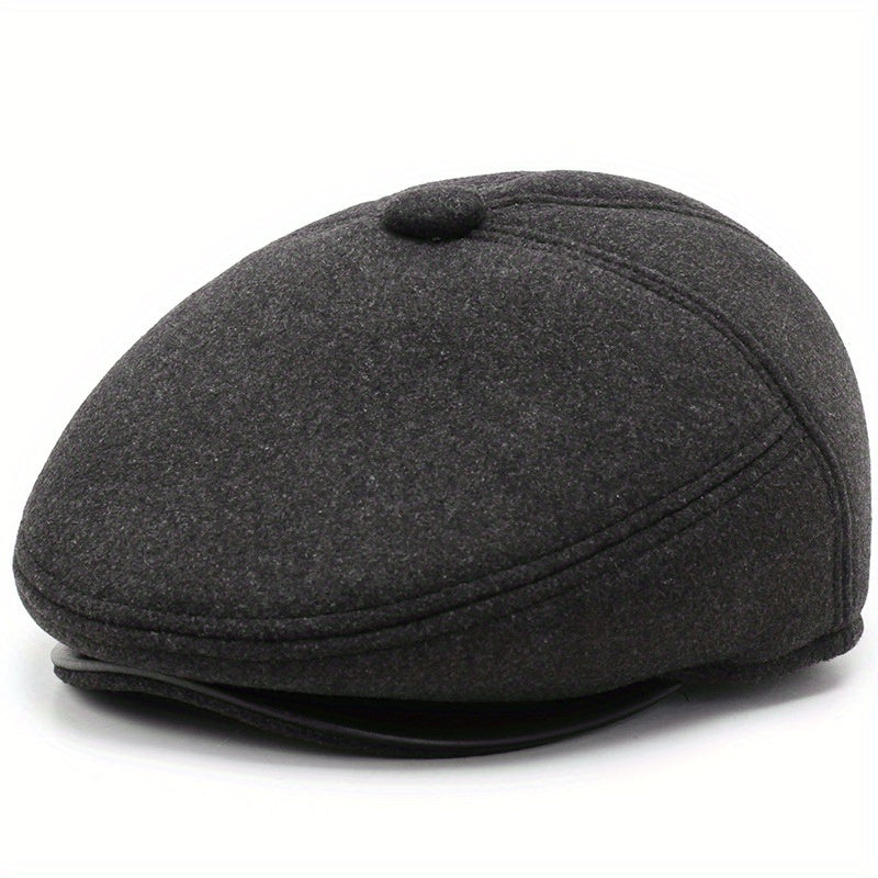 Outdoor Warm Hat Coldproof Ear Protection Cap For Men Middle aged