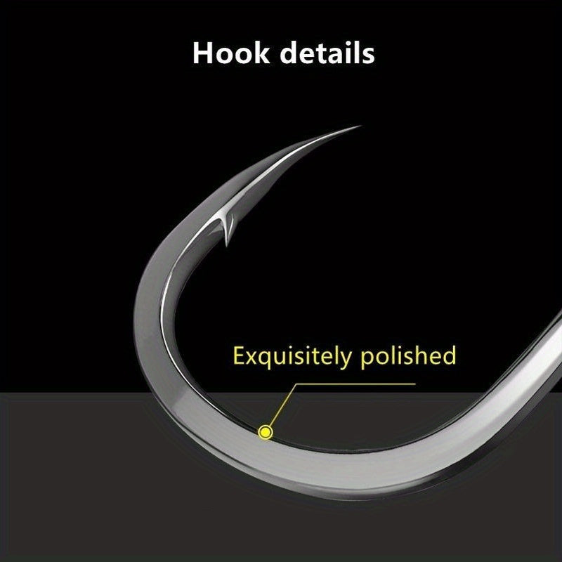 20 Pre-Tied Fishing Hooks with Line