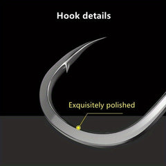 20 Pre-Tied Fishing Hooks with Line