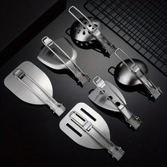 6pc 304 Stainless Steel Camping Kitchenware Set