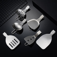 6pc 304 Stainless Steel Camping Kitchenware Set