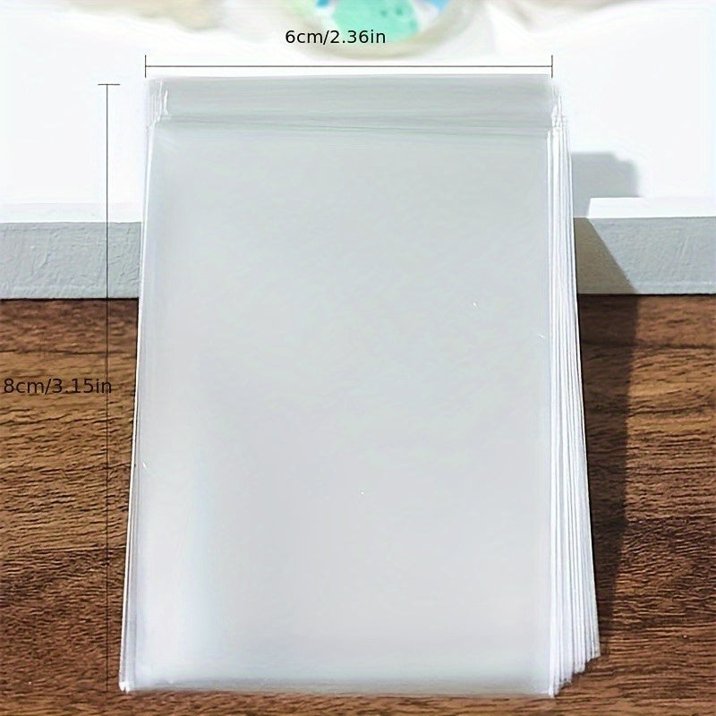 100 Transparent Opp Plastic Bags Candy Lollipop Cookie Packaging