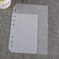 2pcs Plastic Inner Page Partition for Blank Loose leaf Book