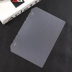 2pcs Plastic Inner Page Partition for Blank Loose leaf Book