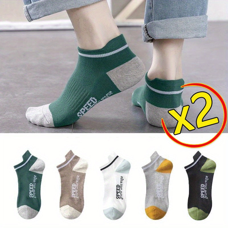 Men's Basketball Socks Thin Breathable Low Cut Ankle So