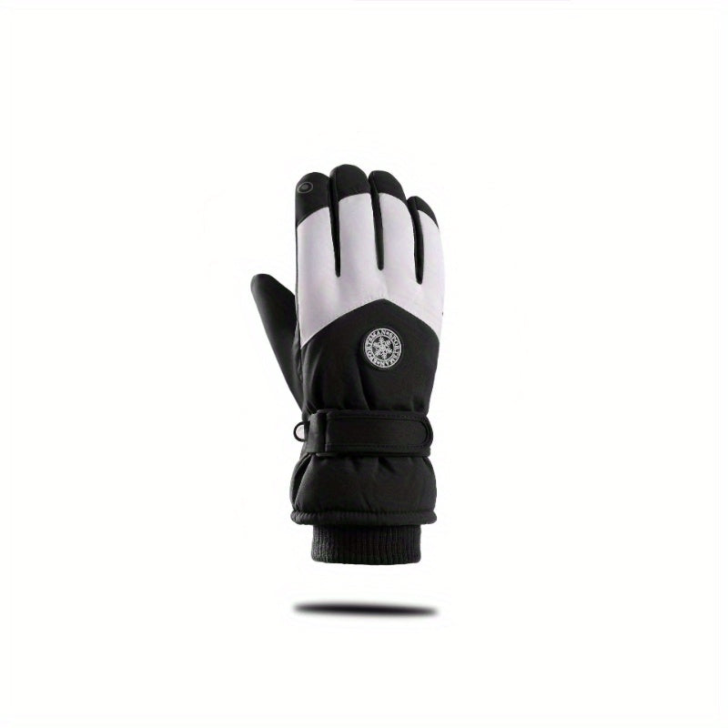 Warm Waterproof Touch Screen Winter Skiing Gloves Unisex Thick