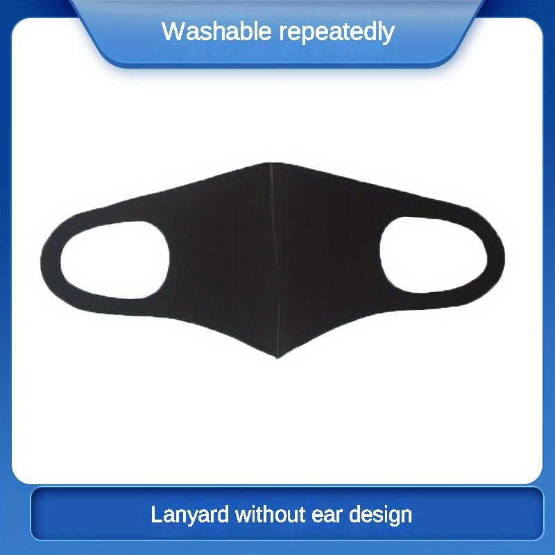 Knitted Dust Mask Ice Silk Cotton Waterproof Sunscreen Breathable