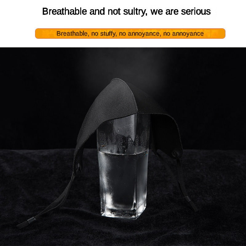 Knitted Dust Mask Ice Silk Cotton Waterproof Sunscreen Breathable