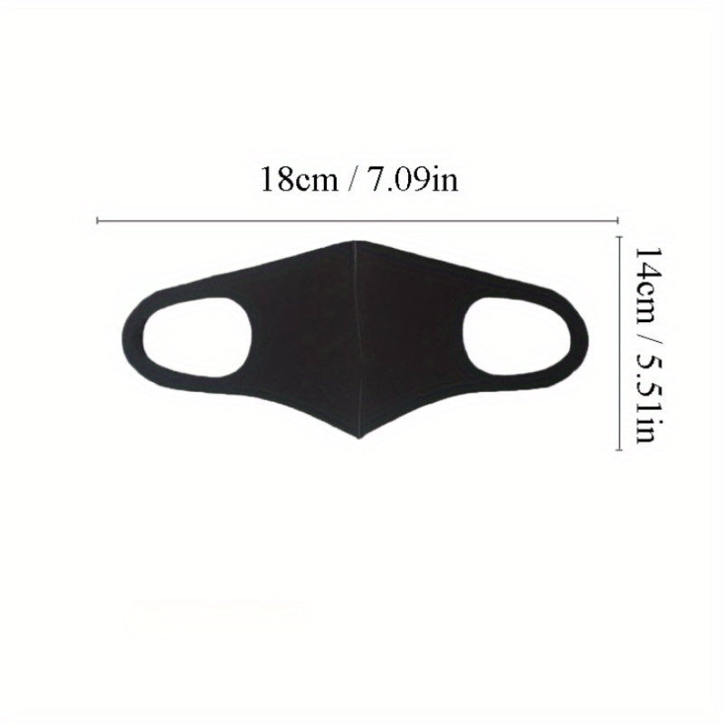 Knitted Dust Mask Ice Silk Cotton Waterproof Sunscreen Breathable