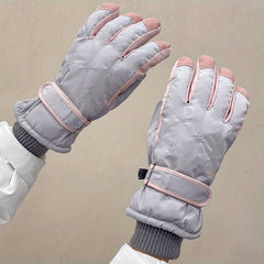 Winter Thick Riding Gloves Snow Playing Touch Screen Gloves