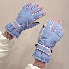 Winter Thick Riding Gloves Snow Playing Touch Screen Gloves