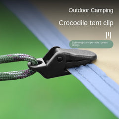 Tarpaulin Clip Canopy Buckle Wind Rope Clamps Camping Accessories