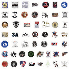 100pcs Military Theme Graffiti Stickers Waterproof & DIY Friendly