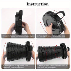 Portable Folding Camping Stool Lightweight Retractable Stool