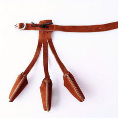 Suede Leather Three Finger Tab for Compound Bow