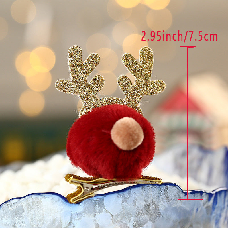 Christmas Hair Clip Funny Decoration Party Favors Gift Decor