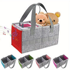Portable Travel Carrying Case Felt Fabric Organizer Tote Bag