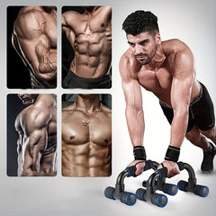 H Shaped Push Up Bars Arm & Chest Training Equipment