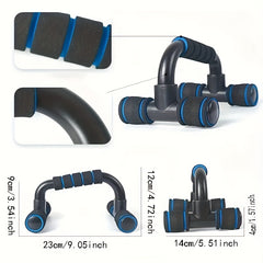 H Shaped Push Up Bars Arm & Chest Training Equipment