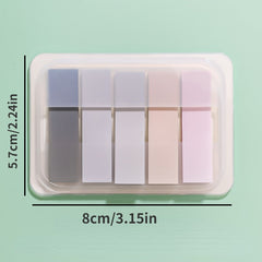 100pcs Portable Sticky Notes for Students Index & Note Stickers