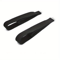 2pcs Yoga Pilates Double Ring Strap Fitness Pulling Connected Strap