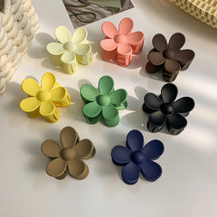 Flower Hair Grip Matte Clip Women Girls Party Decors