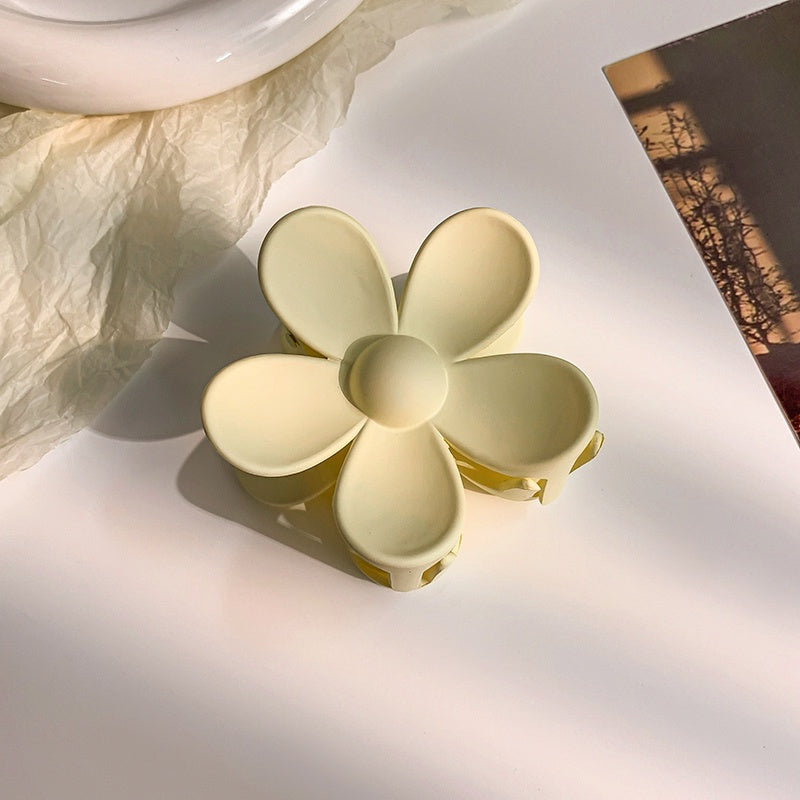 Flower Hair Grip Matte Clip Women Girls Party Decors