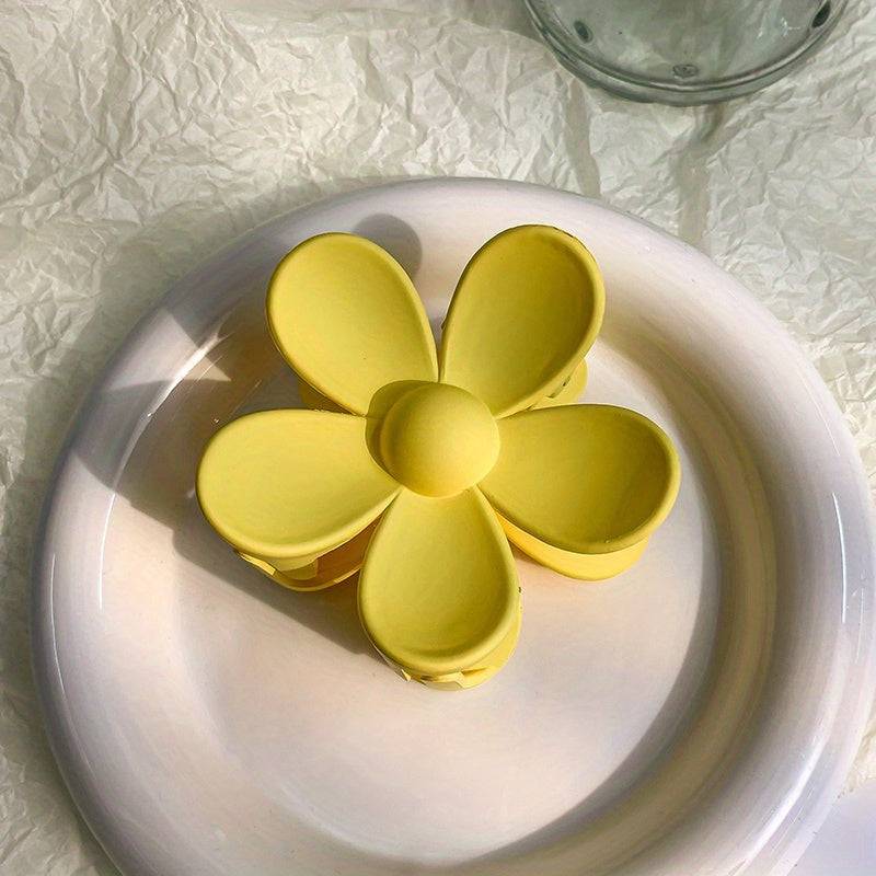 Flower Hair Grip Matte Clip Women Girls Party Decors