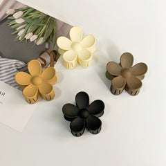 Flower Hair Grip Matte Clip Women Girls Party Decors
