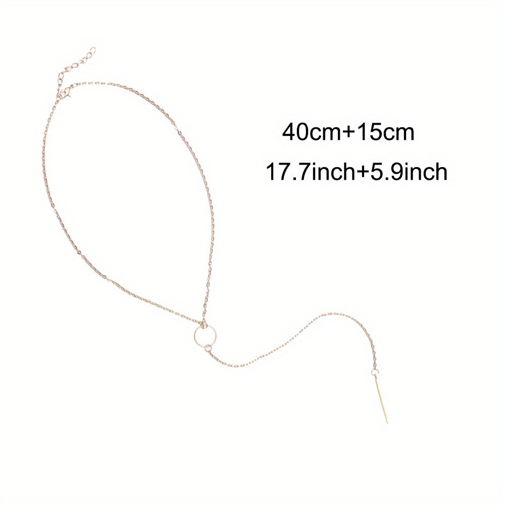 Golden Infinity Charms Pendant Necklace for Holiday Party