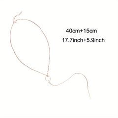 Golden Infinity Charms Pendant Necklace for Holiday Party