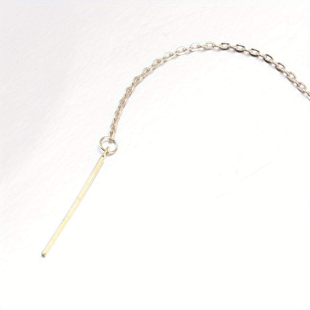 Golden Infinity Charms Pendant Necklace for Holiday Party