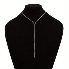 Golden Infinity Charms Pendant Necklace for Holiday Party