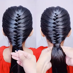 2pcs Hair Styling Tools Twist Bun Makers Braider Hooks
