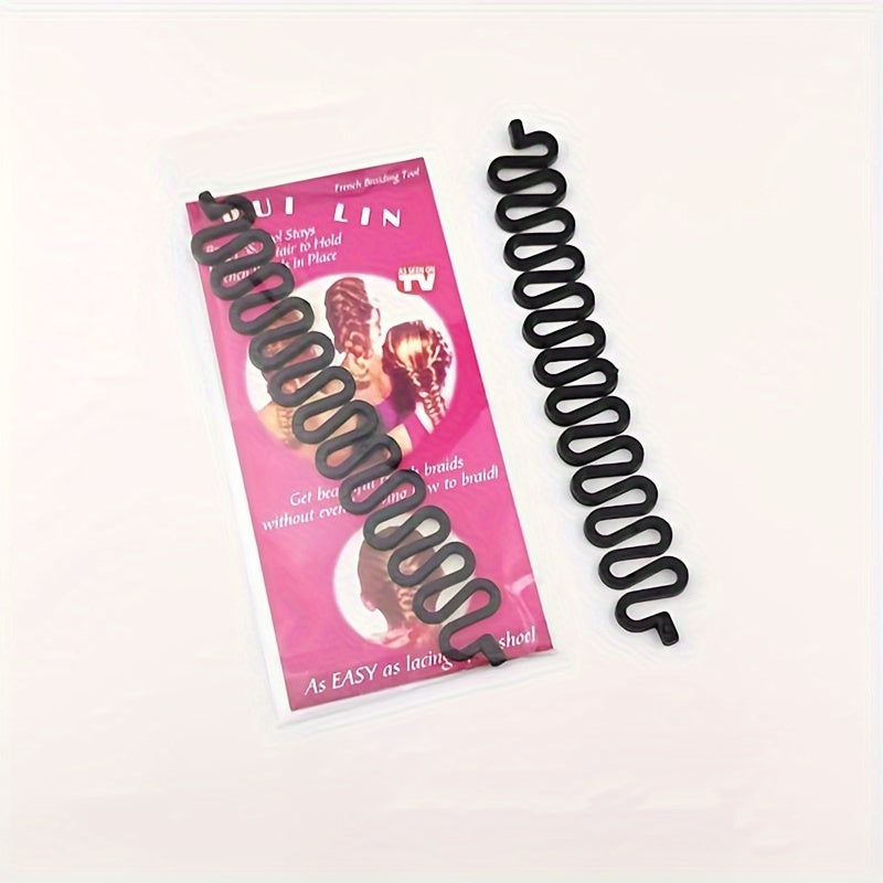 2pcs Hair Styling Tools Twist Bun Makers Braider Hooks