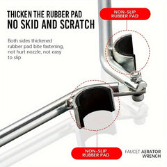 Faucet Aerator Spanner Plumbing Tool Non Slip Sink Repair